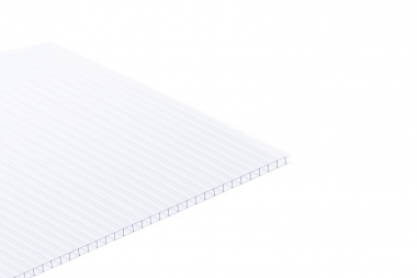 Multiwall Polycarbonate sheet 4mm 2H clear (0.55) full size 2100x6000mm