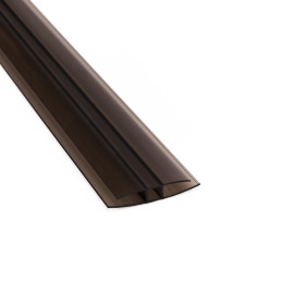 Connective unsplit profile HP bronze 16mm, L=6m | SIA Ultraplast EU