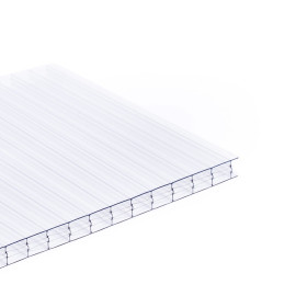 Multiwall Polycarbonate sheet 10mm 6M clear (1.5) size: 2100x6000mm | SIA Ultraplast EU