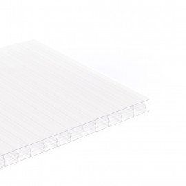 Multiwall Polycarbonate sheet 10mm 6M opal (1.5) medium size 1050x2000mm | SIA Ultraplast EU