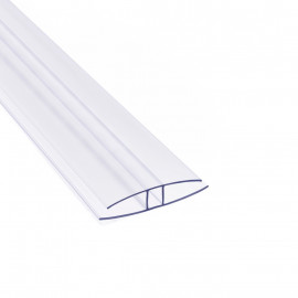 Connective unsplit profile HP clear 8-10mm, L=2m | SIA Ultraplast EU